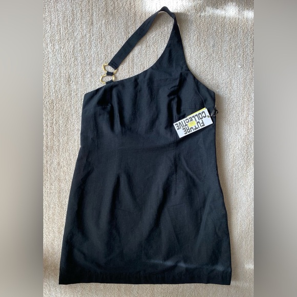 Ring Detail Mini Dress -Future Collective with Jenee Naylor - Picture 2 of 5